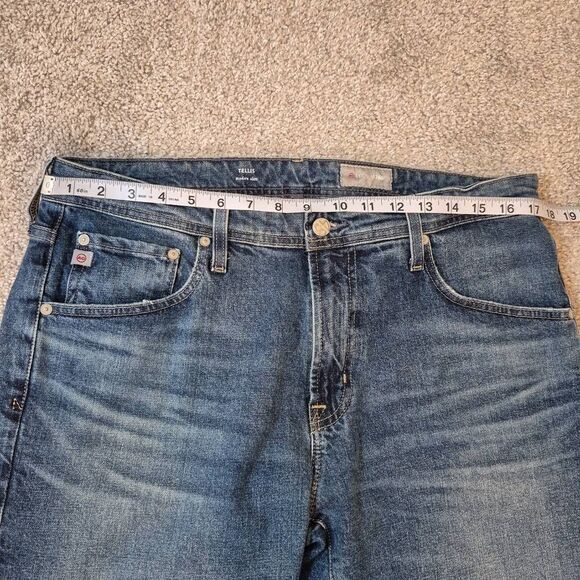 AG Adriano Goldschmidt Tellis Modern Slim Men’s Jeans 35x33 - Picture 4 of 6